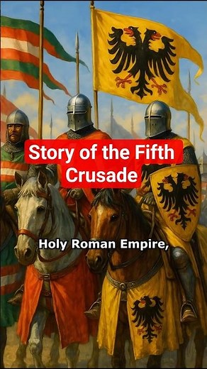 Deus Vult! Story of the Fifth Crusade! #crusades #history