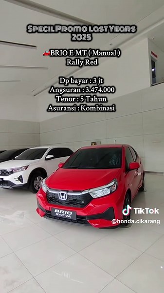 Promosi Honda Brio: Pilihan Warna dan Harga Terbaik