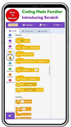 Coding Made Familiar #4: Introducing Scratch