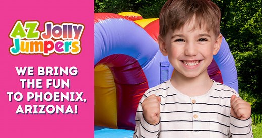 Huge Selection of Inflatables & Party Rentals with AZ Jolly Jumpers!