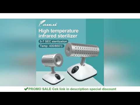 JOANLAB Infrared Inoculation Loop Sterilizer Laboratory Equipment High Temperature Disinfection 5-7