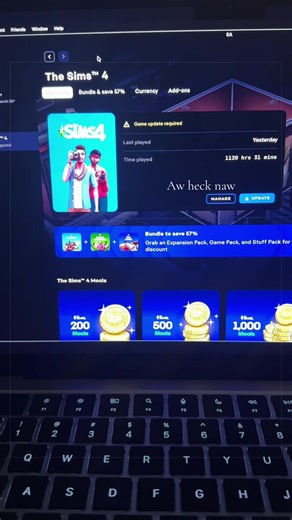 It seems like every single time there’s about to be an update. My game always breaks before the damn update . To be fair unintentionally I’m always adding more cc right before there’s an update like 🤭😂 but how is y’alls game running? #sims4creator #sims4update #sims4tok #fyppp