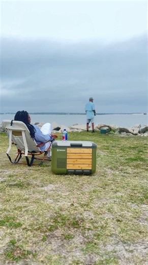 Luxury Camping Just Got Cooler ❄️ #glamping #cooler #luxurycamping