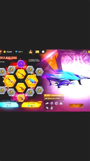 M14 X AUG Ring Event Free Fire | New Ring Event Spin☠️ | Free Fire New Event | Ff New Event #shotrs​