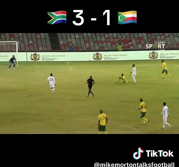 Bafana Bafana Triumphs Over Comoros in COSAFA Cup