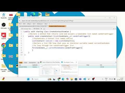 Use DML to Save sObjects to the Database || Quick Start: Apex Coding for Admins