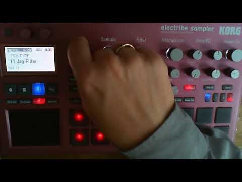 Korg Electribe 2 Tutorial - Durch das Menu (alle Einstellungen erklärt) (deutsch/german) Teil 1