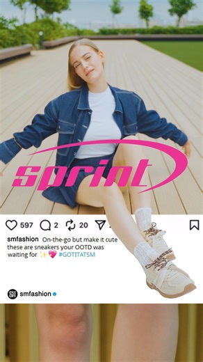 Meet your outfit’s new best friend ✨ 🛍️ Shop the latest #Sprint sneakers, available in-store at SM Stores nationwide, via Personal Shopper at smstore.com/personal-shopper, or online through the SMAC&SHOP app. #SMStore #SMFashion | SM Store