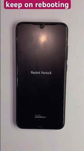 Redmi note 8 restart or bootloop problem fix#short#video