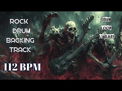 112 BPM Rock Drum Backing Track | Solid Alternative Pocket