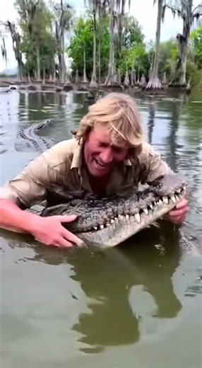 THE CROC HUNTER IS BACK! 🐊 Australian Treats Gators Like Puppy Dogs! #crocodile #australia #animals