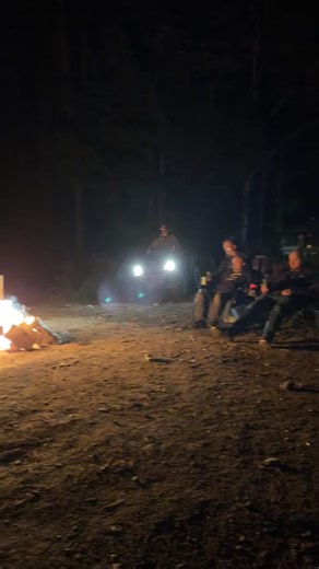 Don’t try this at home kids! #atv #fourwheeler #bonfire #outdoors #fyp | bonfire
