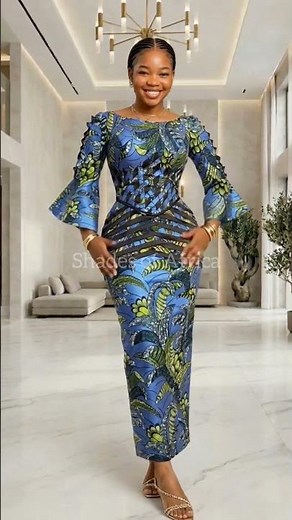 African Print Maxi Dress That Turns Heads | Ankara Bell Sleeve Bodycon + Mesh Panel Styling 2026