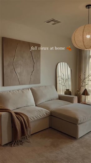 2.6K views | Fall views at home with @neutral_homebody and our best-selling Melrose Rug  | Rugs USA | Facebook