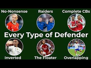 Every Type of Defender Explained in 6 Minutes