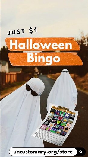 Halloween Bingo Activities!