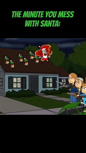 The Minute You Mess With Santa #horror #animation #goanimate #christmas #santa #goanimategrounded