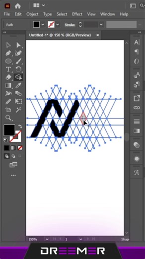 NA Logo design ❤️ #logo #logodesign #minimallogo #minimalist #illustration #graphicdesign #foryou #tiktok #bellapoarch #trending #dreemer #quicklogo