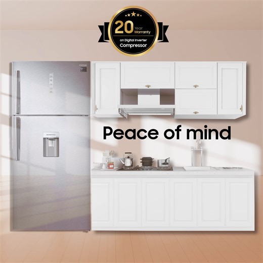 Samsung - With a 20-year compressor warranty on your...