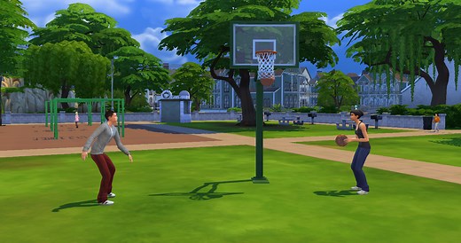 Sims 3 Rim Rockin Basketball Hoop Free