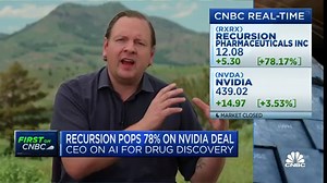 Watch CNBC's full interview with Recursion CEO Chris Gibson