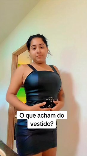 Opinião sobre o vestido da Andressa