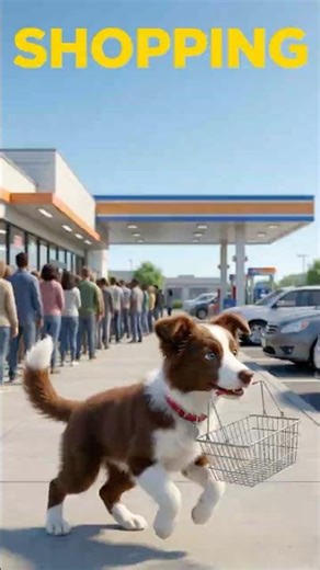 One Mystery Bag… and the Line Went Wild #animalrescue #doghero #bordercollie #aivideo