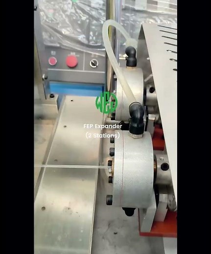 FEP Tubing Expander （2 Stations) FEP Tubing Expansion Line #FEPtubingexpansion #FEPTubingexpander