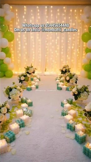 Aesthetic Event Candles | Make Every Event Look Dreamy ✨🤍