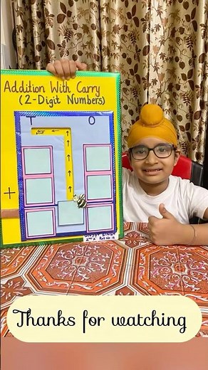 Addition with Carry | Easy Explanation for Kids | Math Project