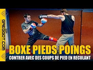 KICK BOXING : Coups de pieds en reculant