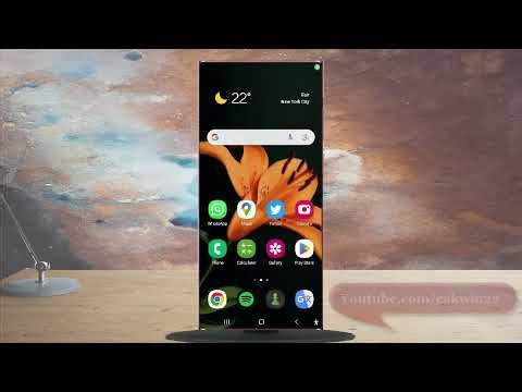 Samsung Galaxy S23 Ultra : How to enable color inversion feature to reverse the colors on the screen
