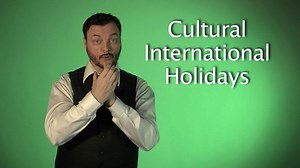 E10: Holiday Signs in ASL - Sign With Robert