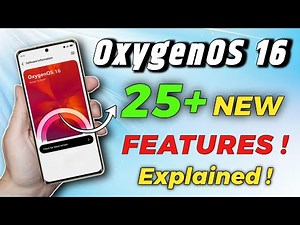 OxygenOS 16 First Look 🚀 25+ New Features Explained!