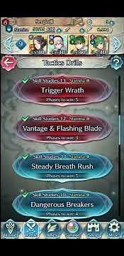 Fire Emblem Heroes Tactics Drills Skill Studies 12 Vantage & Flashing Blade