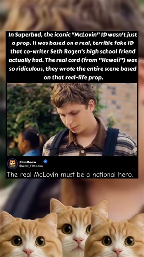 The "McLovin" ID Was a Real Person #[Superbad] #[SethRogen] #[BTS]