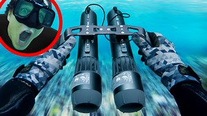 96K views · 3.6K reactions | Testing Out My New UNDERWATER JETPACK!...
