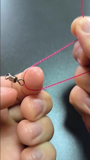Simple fishing knots.