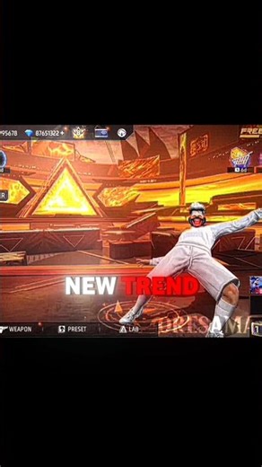 NEW TREND 🔥 || #shorts #ytshorts #freefire #trending