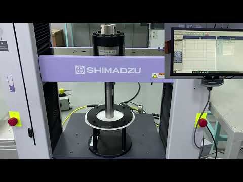 Geotextiles -Static CBR Puncture -Shimadzu Autograph Universal Test System( Ref Std ASTM D6241)