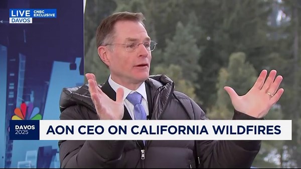 CEO of Aon discusses the role of generative AI in the insurance market