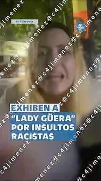 “Lady Güera” se vuelve viral tras insultos racistas en calles de la Condesa #shorts