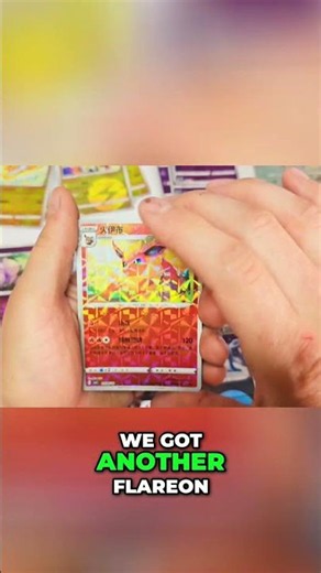 NEW Pokémon Card Pulls! Eevee, Flareon, Jolteon V! #shorts