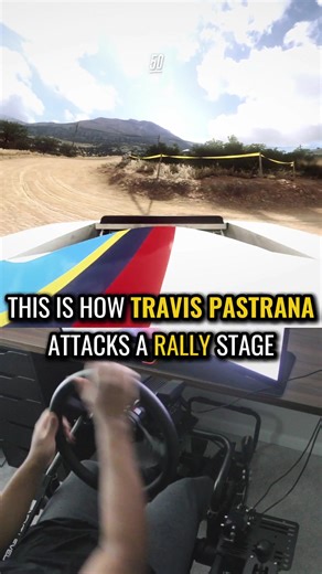 Travis Pastrana's Insane Driving Style in Rally Racing
