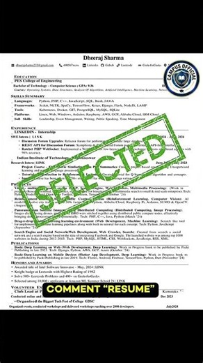 🚀 FREE ATS-Friendly Resume Template! 📄