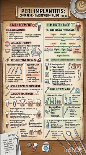 Peri-Implantitis: Complete Clinical Management Guide