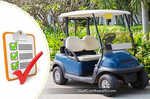 Golf Cart Maintenance (Checklists For Gas & Electric Carts)