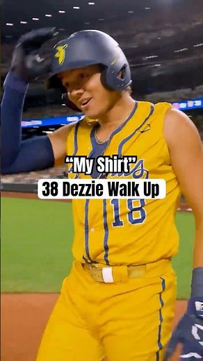 Hosley really “does it all,” even dancing! 🕺 #baseball #bananaball #mlb #walkup #tiktoktrend
