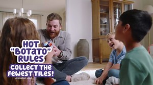 Bluey Pass The Parcel Musical Game, Soft Huggable 8" (20 cm) Plush. Three Interactive Games to Play, Incl. Hot Botato. Fun Family Game, Party Game and Preschool Game