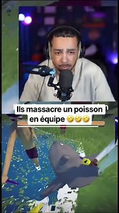Anyme and Mastu pick on a defenseless fish 🤣😂😂 - #mastu #anyme #gaming